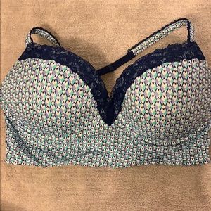 36D padded, no wire VS bra